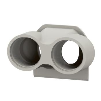  EMBOUT 2 ENTREES PG16 GRIS 