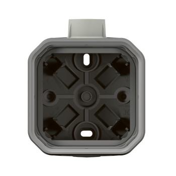  BOITIER 1P AVEC 1E PG16 GRIS 