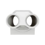  EMBOUT 2 ENTREES ISO 20 BLANC 