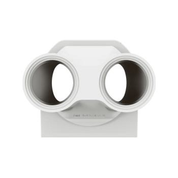  EMBOUT 2 ENTREES ISO 20 BLANC 