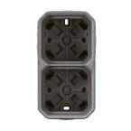  BOITIER 2P H/V GRIS 