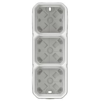  BOITIER 3P H/V BLANC 