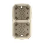  BOITIER 2P H/V BEIGE 