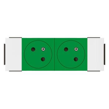  2X2P+T LINK FB VRT CLIP SFC 