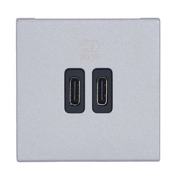  CHARG 2MOD USB C+C 30W PD 