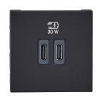 CHARG 2MOD USB C+C 30W PD 