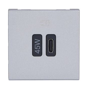  CHARG 2MOD USB C 45W PD ALU 