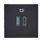  CHARG 2MOD USB C 45W PD NOIR 