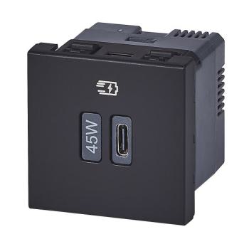  CHARG 2MOD USB C 45W PD NOIR 