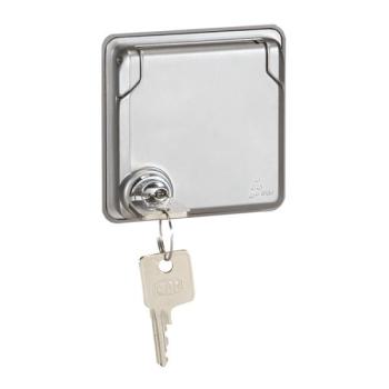  2P+T F/B BORNES AUTO AVEC CLE 