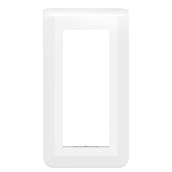  PLAQUE 5M BLANC VERTICAL 