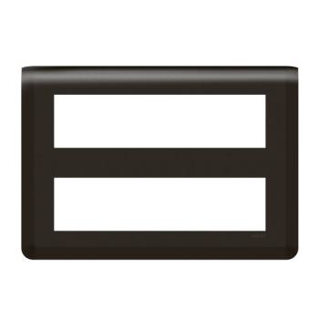  PLAQUE 2X8M NOIR MAT 