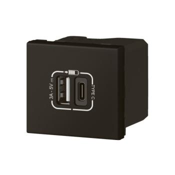  CHG USBX2 LINK TYPE A+C NOIR 