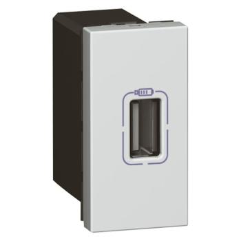  CHARG 1M 1USB A  1.1A 5.5W ALU 