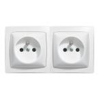  DOUBLE PRISE 2P+T PRECABLEE 