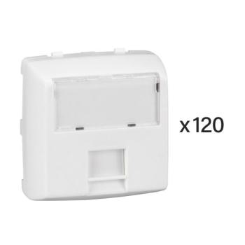  RJ45 CAT 5E FTP COMPO WHT X120 