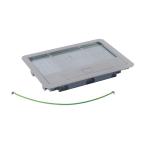  CADRE+COUV BTE STD INOX 8/12M 