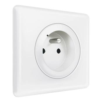  10X PRISES CONNECTEES FR BLANC 