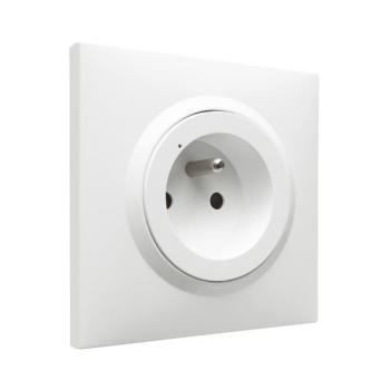  10X PRISES CONNECTEES FR BLANC 