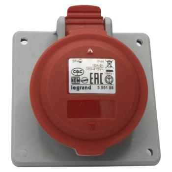  SOCLE TAB 16A 3P+T 415V IP44 