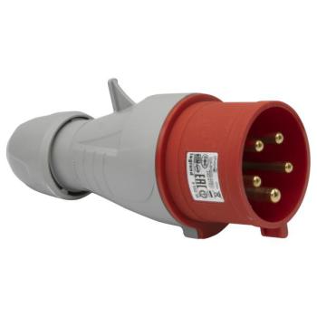  FICHE 32A 4P+T 415V IP44 