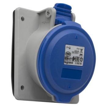  SOCLE TAB 32A 2P+T 230V IP44 