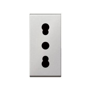  2P+T 10/16A ECLIPS ITALIE ALU 