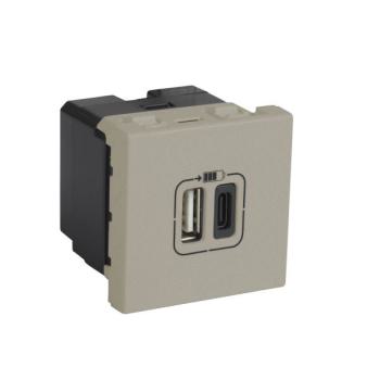  2USB CHARG 2M A+C 3A 15W CH 