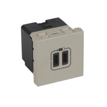  2USB CHARG 2M C+C  3A 15W CH 