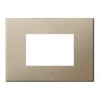  3 MOD PLAQ SQ CHAMPAGNE 