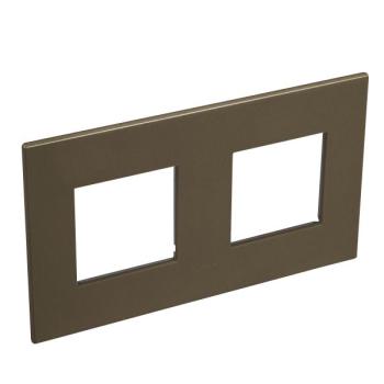  2X2 MOD SQ  DARK BRONZE 