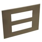  2X6 M PLAQ SQ HORIZ DARK B 