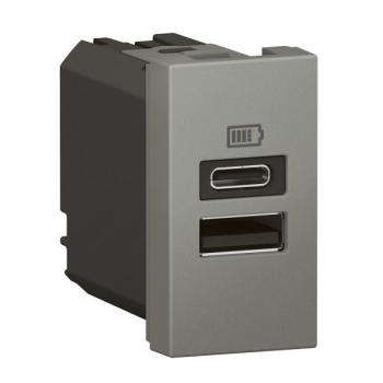  CHARG 1M 2USB A+C 15W MG 