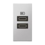  CHARG 1M 2USB C+C 15W SA 