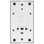  PRISE RASOIR 230V/120-230V  BL 