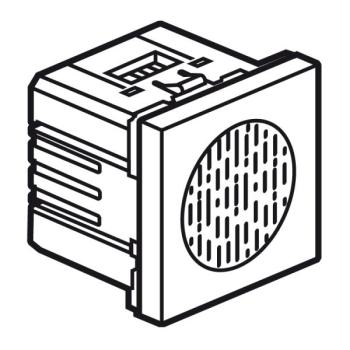  BUZZER 230V 2 MODULES SW 