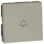  6A 1W BELL PUSH 2M SQ CH 