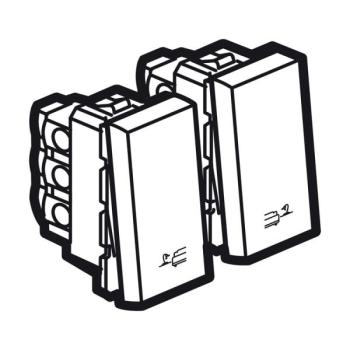  2W PUSH FOR BED LIGHTS 2M SQW 