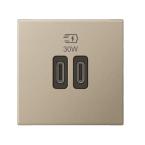  CHARG 2MOD USB C+C 30W PD 