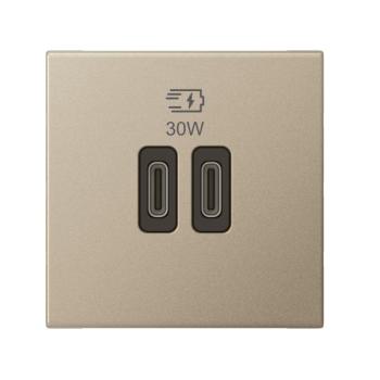  CHARG 2MOD USB C+C 30W PD 