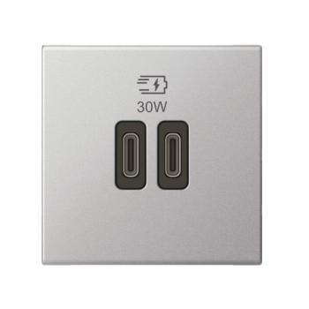  CHARG 2MOD USB C+C 30W PD 