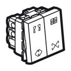  DOUBLE SWITCH FOR CURT. 2M SQM 