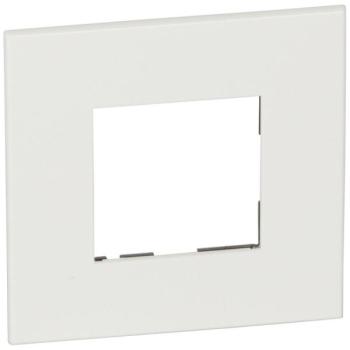  PLATE 2 SQ MOD F-G WHITE 