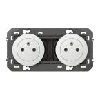  2X2P+T PRECABLEES BLANC 