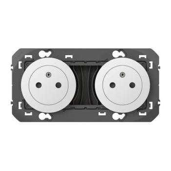  2X2P+T PRECABLEES BLANC 