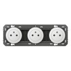  3X2P+T PRECABLEES BLANC 