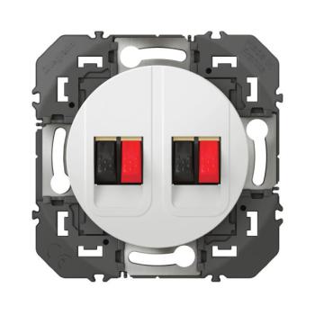  PRISE HT PARLEUR DOUBLE BLANC 