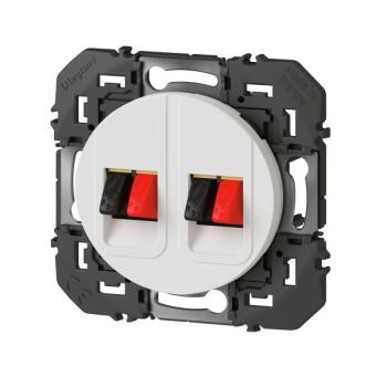  PRISE HT PARLEUR DOUBLE BLANC 