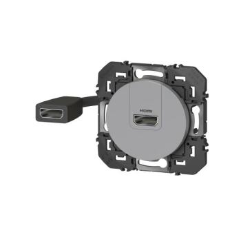  PRISE HDMI PRECONNECTEE ALU 