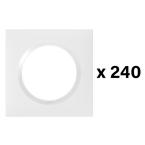  LOT 240 PLAQ 1P BLANC 